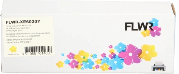 FLWR Xerox Phaser 6020 geel Front box