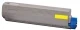 Huismerk Oki C822 geel (Huismerk (remanufactured))