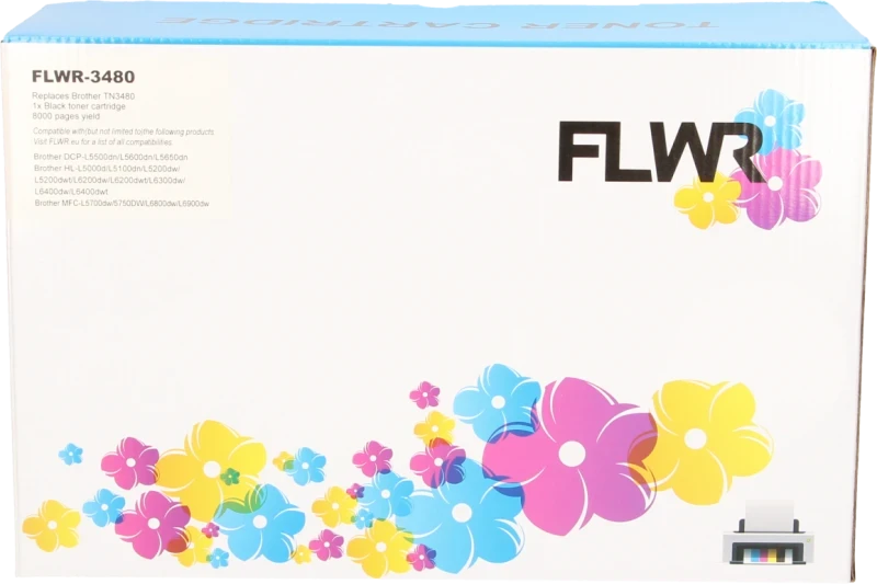Huismerk Brother TN-3480 zwart