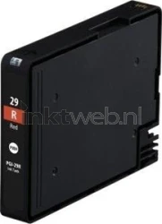 Huismerk Canon PGI-29R rood Product only