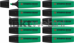 Stabilo Markeerstift BOSS 10-Pack turquoise