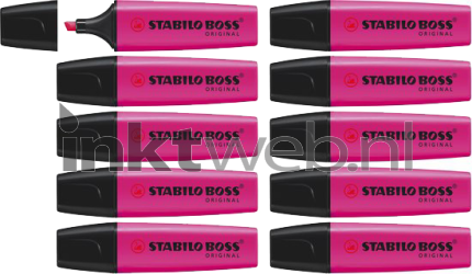 Stabilo Markeerstift BOSS 10-Pack magenta Product only