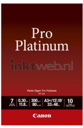 Canon PT-101 Professioneel A3+ Fotopapier Platinum Product only