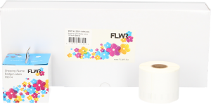 FLWR Dymo  99014 12-Pack 54 mm x 101 mm  wit