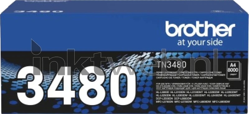 Brother TN-3480 zwart