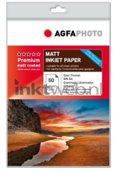 Agfa  Fotopapier Mat | A4 | 130 gr/m² 50 stuks AP13050A4M