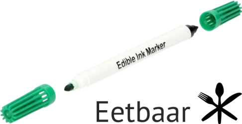 FLWR Eetbaar inkt stift groen Product only