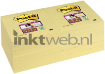 3M Post-it-655 76x127mm 12 pack geel