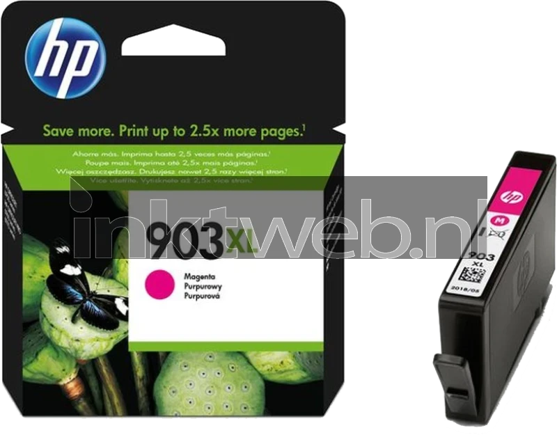 HP 903XL Office Value Pack Cartucce Colore (ciano, Magenta, Giallo) + 75 Fogli A4