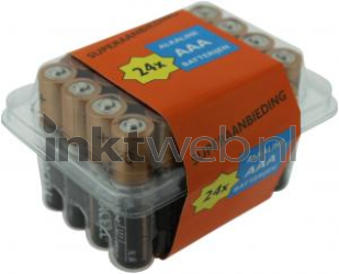 Duracell AAA Alkaline MN2400 LR6 Box 24 stuks Product only