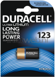 Duracell CR123 single pack Product only