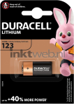 Duracell CR123 single pack