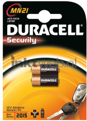 Duracell MN21 2 stuks Combined box and product