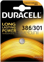 Duracell 386 / 301 Product only