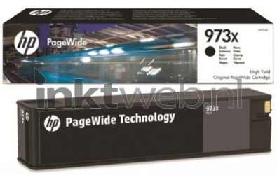 HP 973X zwart Combined box and product