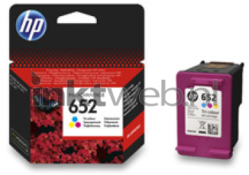 HP 652 kleur Combined box and product