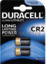 Duracell CR2 2 stuks Product only