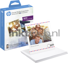 HP  Snapshot Fotopapier 10x13 Halfglanzend |  | 265 gr/m² 25 stuks Combined box and product