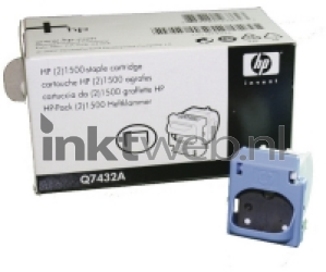 HP Q7432A nietjescartridges Combined box and product