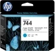 HP 744 foto zwart en cyaan (Origineel)
