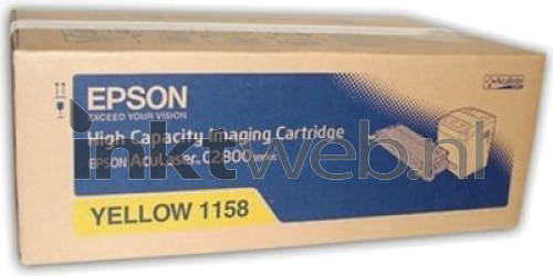 Epson S051158 hc geel Combined box and product