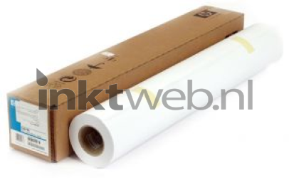 HP Coated Papier rol 36 Inch wit Combined box and product