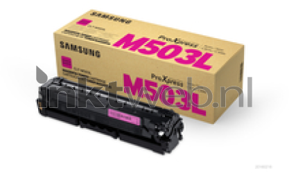 Samsung CLT-M503L magenta Combined box and product