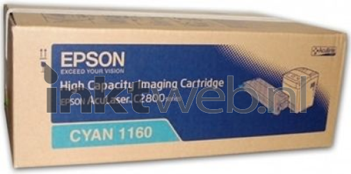 Epson S051160 hc cyaan Combined box and product