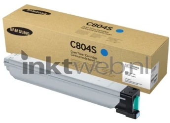 Samsung CLT-C804S (SS546A ) cyaan Combined box and product