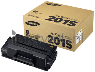 Samsung MLT-D201S zwart Combined box and product