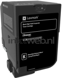 Lexmark 84C2HKE zwart Product only