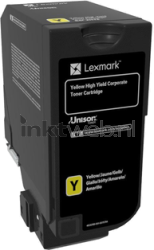 Lexmark 84C2HYE geel Product only