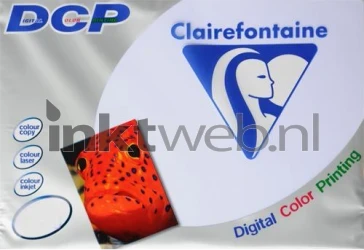 Clairefontaine A4 papier, 250 grams, 125 vellen wit Front box
