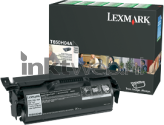 Lexmark T650H04E zwart Combined box and product