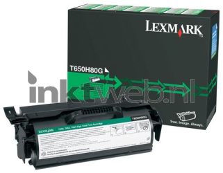 Lexmark T650H80G zwart Combined box and product