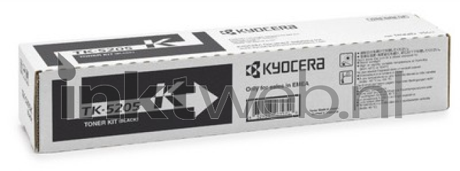 Kyocera Mita TK-5205K zwart Front box