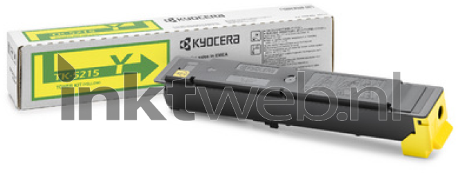 Kyocera Mita TK-5215Y geel Combined box and product