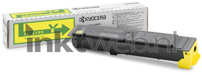 Kyocera Mita TK-5195Y geel Combined box and product
