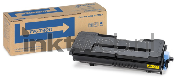 Kyocera Mita TK-7300 zwart Combined box and product