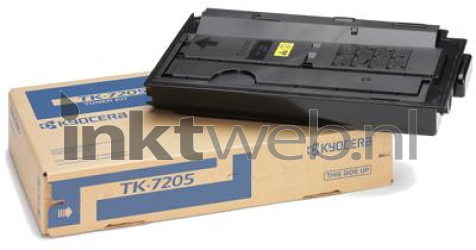 Kyocera Mita TK-7205 zwart Combined box and product