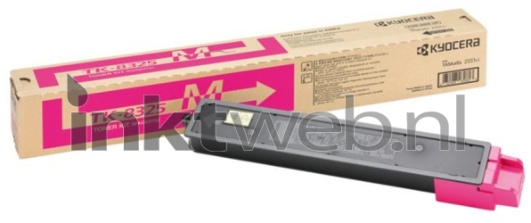 Kyocera Mita TK-8325M magenta Combined box and product