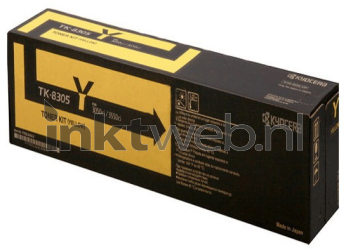 Kyocera Mita TK-8305Y geel Front box