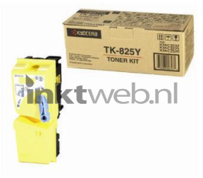 Kyocera Mita TK-825Y geel Combined box and product