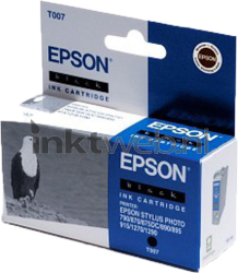 Epson T007 zwart Front box