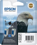 Epson T007 duopack zwart
