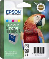 Epson T008 kleur Front box