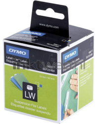 Dymo  S0722460 (99017) 12 mm x 50 mm  wit Front box