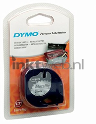 Dymo  S0721750 zwart op zilver breedte 12 mm Combined box and product