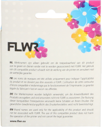 FLWR Dymo  99010 260 labels per rol 28 mm x 89 mm  wit Back box