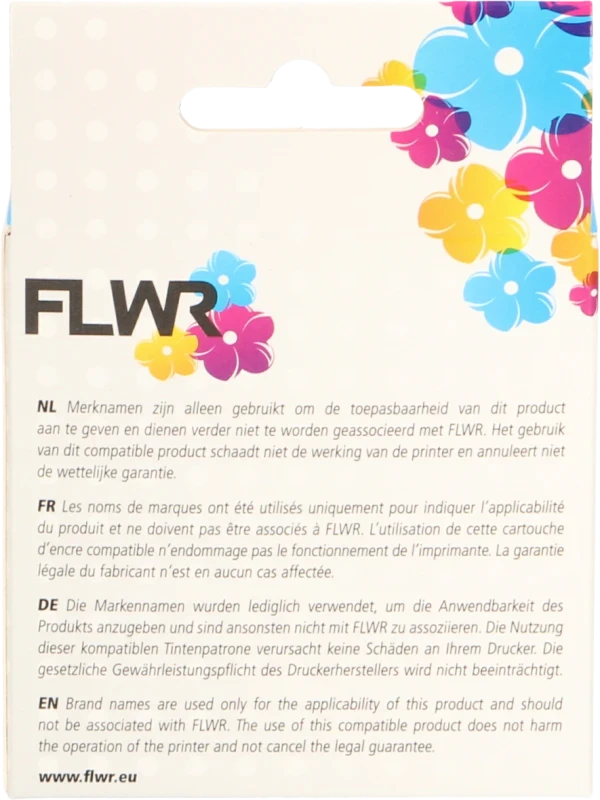 FLWR Dymo 99012 adreslabel 89 mm x 36 mm wit (Huismerk (compatible))